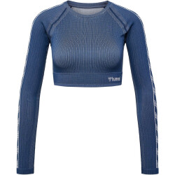 hummel hmlMT BLAZE Seamless Trainingsshirt Damen 7954 - insignia blue S