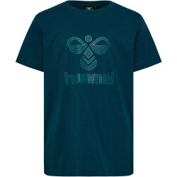 hummel hmlFASTWO T-Shirt Kinder 6470 - deep teal 104
