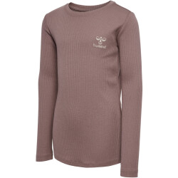 hummel hmlREVE Sweatshirt Mädchen 8100 - deep taupe 104