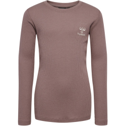 hummel hmlREVE Sweatshirt M&auml;dchen 8100 - deep taupe 104