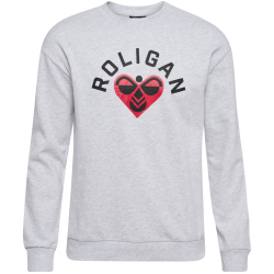 hummel hmlROLIGAN Sweatshirt Herren 2010 - light grey melange L