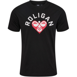 hummel hmlROLIGAN T-Shirt Herren 2001 - black XXL