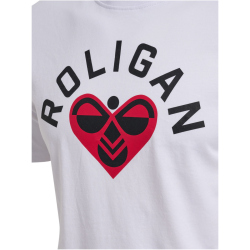 hummel hmlROLIGAN T-Shirt Herren 9001 - white XXL