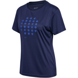 hummel hmlCOURT T-Shirt Damen 7026 - marine XS