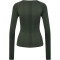 hummel hmlSHAPING Seamless Funktionsshirt Damen 6126 - climbing ivy XL
