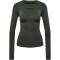 hummel hmlSHAPING Seamless Funktionsshirt Damen 6126 - climbing ivy XL
