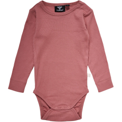 hummel hmlRENE langarm Baby-Body 4337 - dusty rose 68