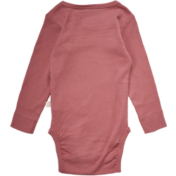 hummel hmlRENE langarm Baby-Body 4337 - dusty rose 68