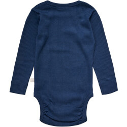 hummel hmlRENE langarm Baby-Body 8744 - sargasso sea 68