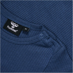hummel hmlRENE langarm Baby-Body 8744 - sargasso sea 62
