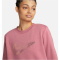 NIKE Sportswear Club Logo Fleece Rundhalsausschnitt Sweatshirt Damen