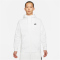 NIKE Sportswear Club Fleece Kapuzenjacke 100 - white/white/black XL