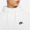 NIKE Sportswear Club Fleece Kapuzenjacke 100 - white/white/black XXL