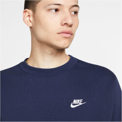 NIKE Sportswear Club Fleece Crew Sweatshirt Herren 410 -...
