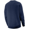 NIKE Sportswear Club Fleece Crew Sweatshirt Herren 410 - midnight navy/white XXL
