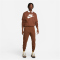NIKE Sportswear Club Fleece Jogginghose Herren 259 - cacao wow/cacao wow/white XS