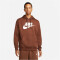 NIKE Sportswear Club Fleece Hoodie Herren 259 - cacao wow/cacao wow/white M