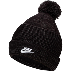 NIKE Sportswear Beanie mit Bommel 010 - black/white