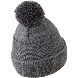 NIKE Sportswear Beanie mit Bommel 084 - smoke grey/white