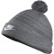 NIKE Sportswear Beanie mit Bommel 084 - smoke grey/white
