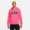 NIKE F.C. Fußball Hoodie Herren 639 - hyper pink/white/black S
