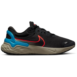 NIKE Renew Run 3 Laufschuhe Herren 006 - dk smoke grey/bright crimson-khaki 41