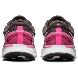 NIKE React Miler 3 Laufschuhe Herren 200 - medium ash/white-hyper pink-black 42