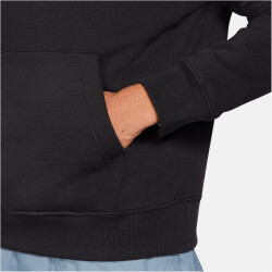 NIKE Sportswear Fleece Hoodie Herren 010 - black/reflective silv XL