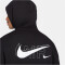NIKE Sportswear Fleece Hoodie Herren 010 - black/reflective silv XL