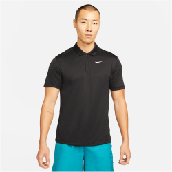 NIKECourt Dri-FIT Tennis Poloshirt Herren 010 - black/white L
