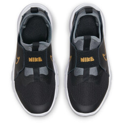 NIKE Flex Runner 2 Sneaker Kinder 007 - black/metallic gold-cool grey-white 27.5