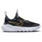 NIKE Flex Runner 2 Sneaker Kinder 007 - black/metallic gold-cool grey-white 27.5
