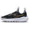 NIKE Flex Runner 2 Sneaker Kinder 007 - black/metallic gold-cool grey-white 28.5