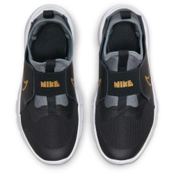 NIKE Flex Runner 2 Sneaker Kinder 007 - black/metallic gold-cool grey-white 31