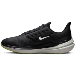 NIKE Air Winflo 9 Shield Fleece Laufschuhe gef&uuml;ttert Herren 001 - black/white-dk smoke grey-volt 41