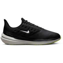 NIKE Air Winflo 9 Shield Fleece Laufschuhe gef&uuml;ttert Herren 001 - black/white-dk smoke grey-volt 41