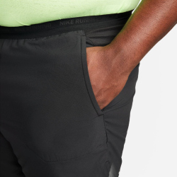 NIKE Stride Dri-FIT 7" Brief-Lined Laufshorts Herren 010 - black/black/reflective silv L