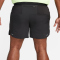NIKE Stride Dri-FIT 7" Brief-Lined Laufshorts Herren 010 - black/black/reflective silv L