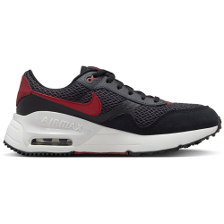NIKE Air Max SYSTM Sneaker Kinder 003 - black/team red-anthracite-summit white 37.5