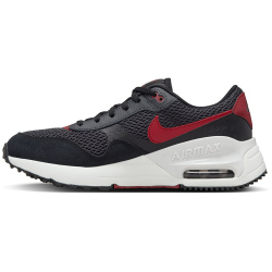 NIKE Air Max SYSTM Sneaker Kinder 003 - black/team red-anthracite-summit white 38.5