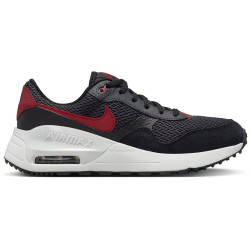 NIKE Air Max SYSTM Sneaker Kinder 003 - black/team red-anthracite-summit white 38.5