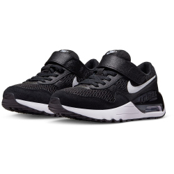 NIKE Air Max SYSTM Sneaker Kinder 001 - black/white-wolf grey 30