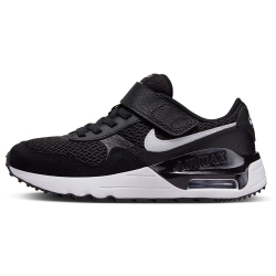 NIKE Air Max SYSTM Sneaker Kinder 001 - black/white-wolf grey 30