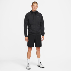 NIKE Therma-FIT Fitness Kapuzenjacke Herren 010 - black/black/white S