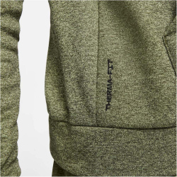 NIKE Therma-FIT Fitness Hoodie Herren 326 - rough green/htr/alligator/black L