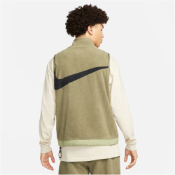 NIKE Club Fleece+ Winterized Fleece-Weste Herren 222 - medium olive/alligator/black S