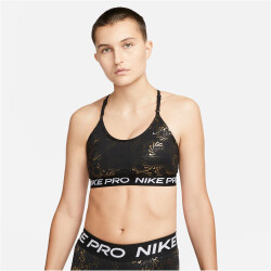 NIKE Pro Dri-FIT Indy Glitzer Sport-BH Damen 010 -...