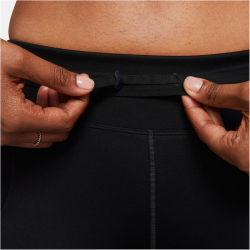 NIKE Dri-FIT Go Firm-Support Mid-Rise 7/8-Leggings mit Taschen Damen 010 - black/black XXS