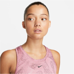 NIKE One Dri-FIT Tanktop Damen 667 - desert berry/black S