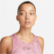 NIKE One Dri-FIT Tanktop Damen 667 - desert berry/black S